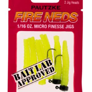 Fire Ned 1/16 Chartreuse, 8ct