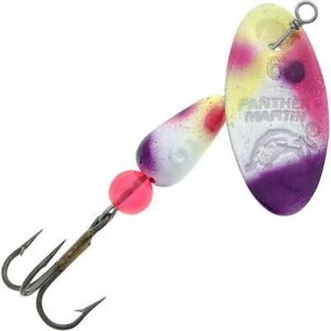Panther Martin UV Chartreuse Purple Pink 1/16oz