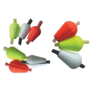 Split Floats w/Tubing 3/8" Yellow
