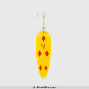 Dardevle Yellow/Red Diamond 3/16oz