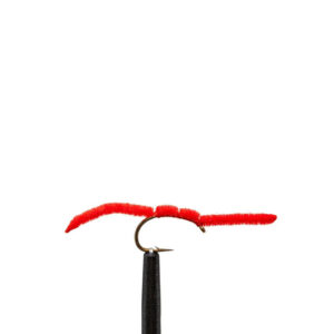 Flies Ultra Worm, Red Sz14