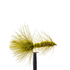 Flies Bugger, Olive Sz8