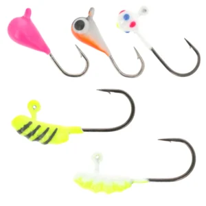 Five Pack Tungsten Micro Ice Jigs
