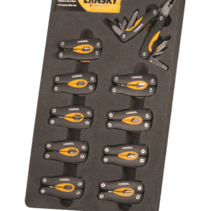 Lansky Mini Multi-Tool 10 Piece Display Board