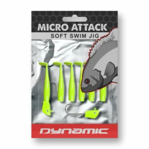 Micro Attack 1.5", 1/16oz, Chartreuse