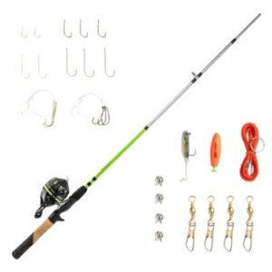 Ready Tackle Lake/Pond 6'0" 2pc Medium Light Spincast Combo