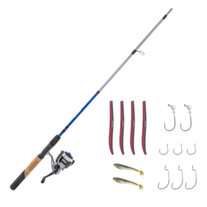 Ready Tackle Bass 30sz 6'6" 2pc Medium Spinning Combo