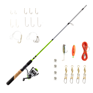 Ready Tackle Lake/Pond 20sz 6'0" 2pc Medium Light Spinning Combo
