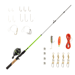 Ready Tackle Lake/Pond 6'0" 2pc Medium Light Spincast Combo